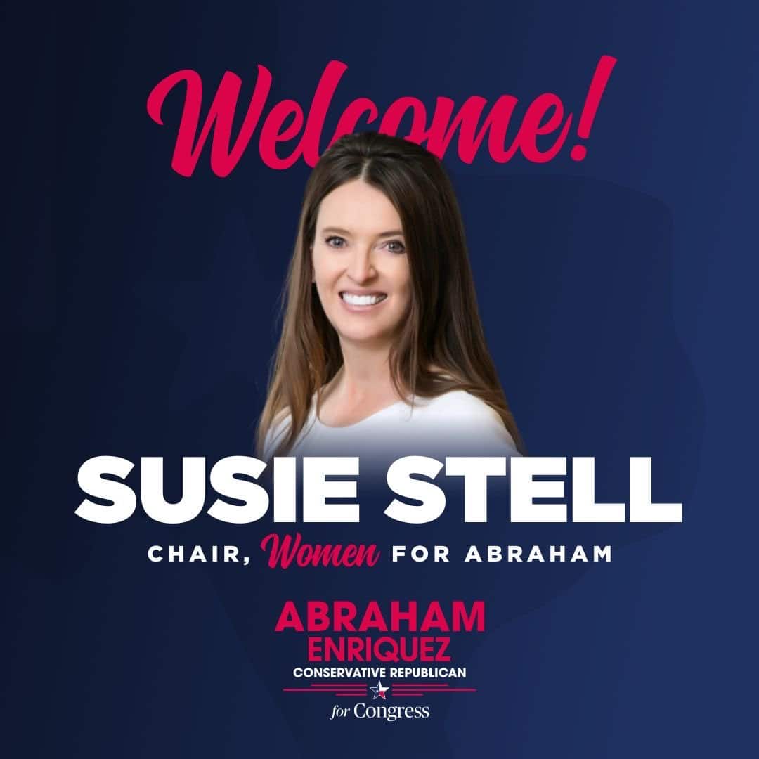 Trump Ally Abraham Enriquez Announces Susie Stell as Chair of Women for Abraham